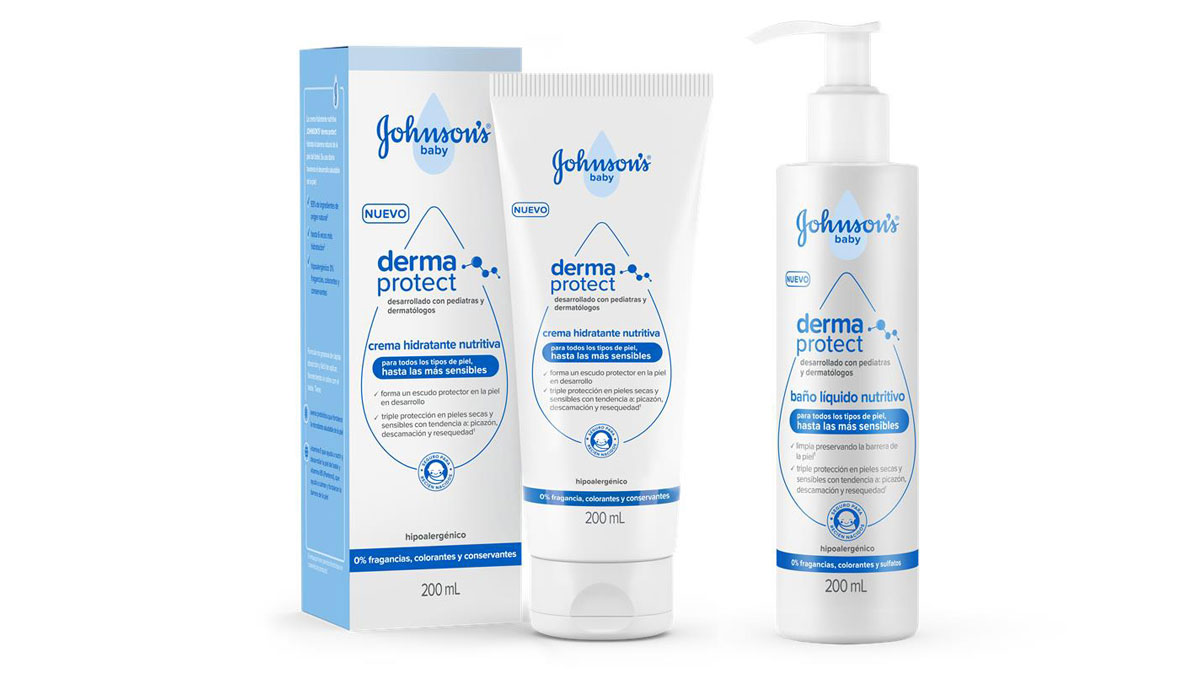 Johnson’s Lanza Derma Protect, jeho nová linie pro citlivou pokožku